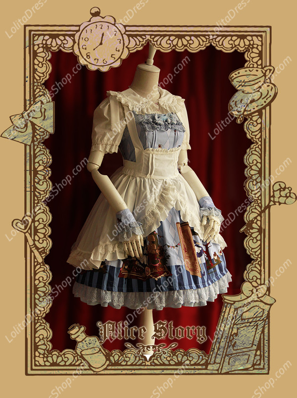 Sweet Cotten Alice Infanta Lolita Apron