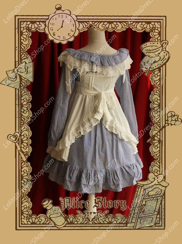 Sweet Cotten Alice Infanta Lolita Apron