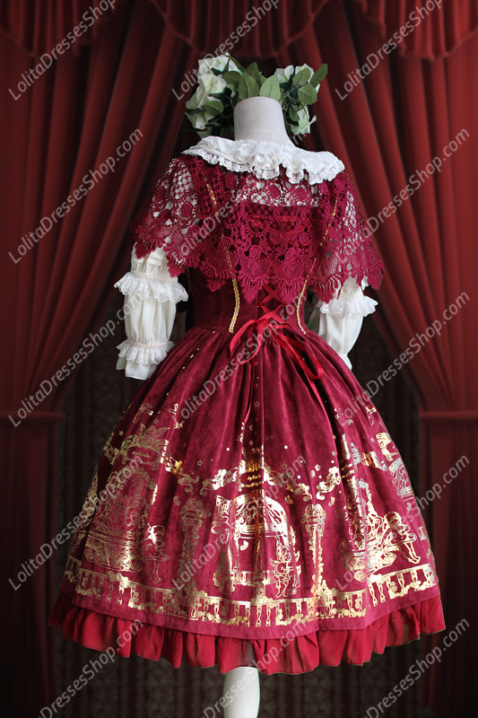 Sweet Cotten Angel Courtyard Infanta Lolita JSK