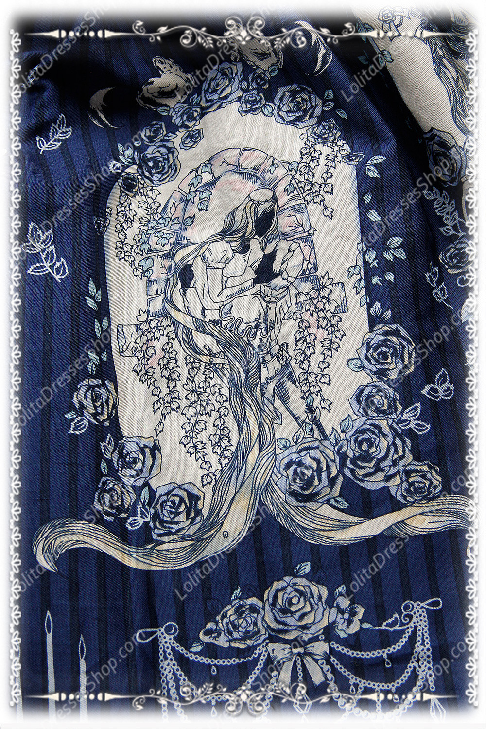 Sweet Cotten Print Tangled Infanta Lolita SK