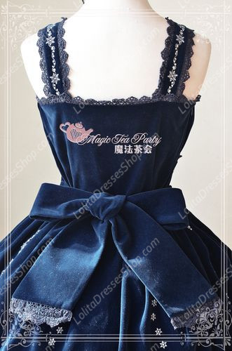 Sweet Magic Tea Party JSK Floral Embroidery Palace Lolita Dress