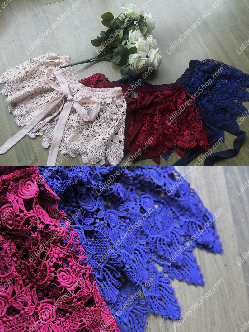 Sweet Infanta Lolita Hollow Lace Shawl