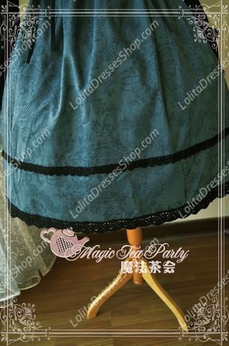 Sweet Cotten Magic Tea Party JSK Floral Aoweina Lolita Dress