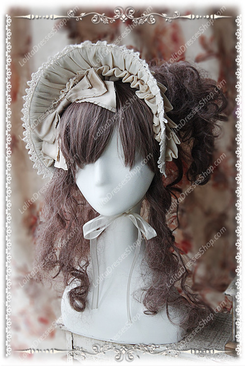Sweet Cotten Infanta Lolita Bonnet
