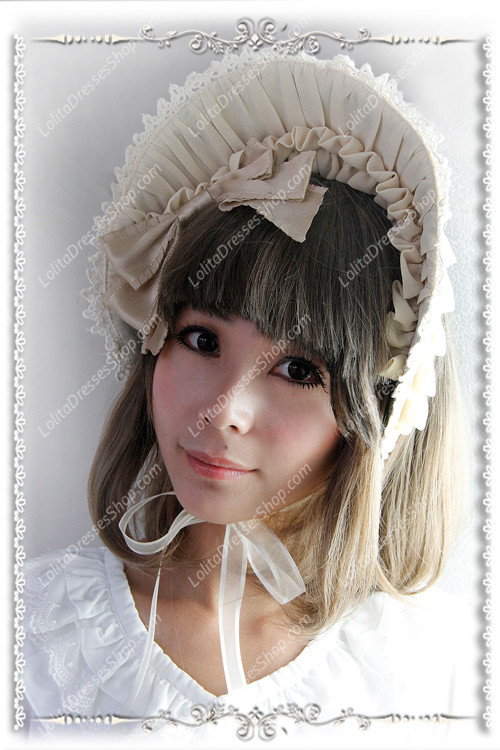 Sweet Cotten Infanta Lolita Bonnet