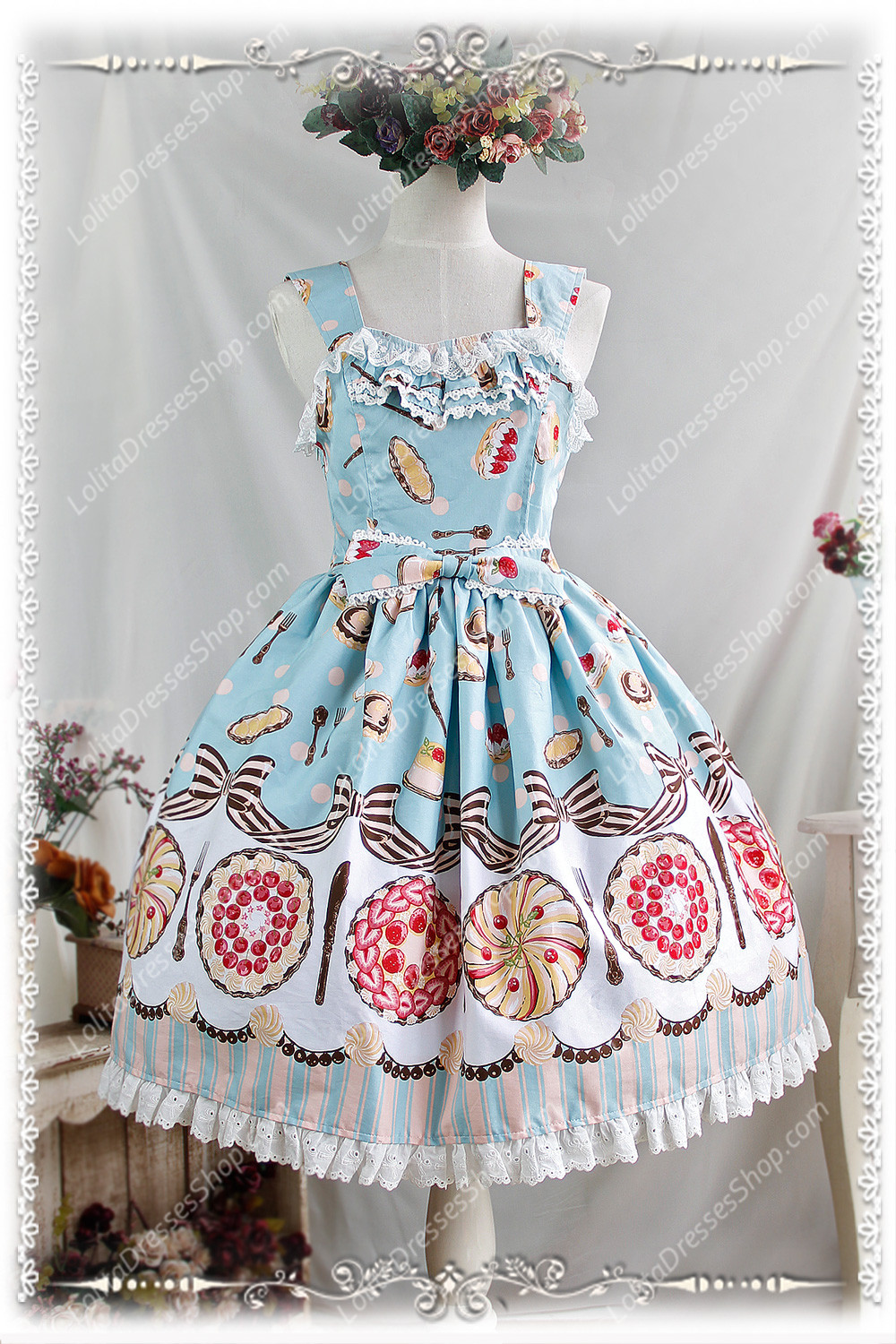 Sweet Cotten Sleeveless Infanta Lolita JSK