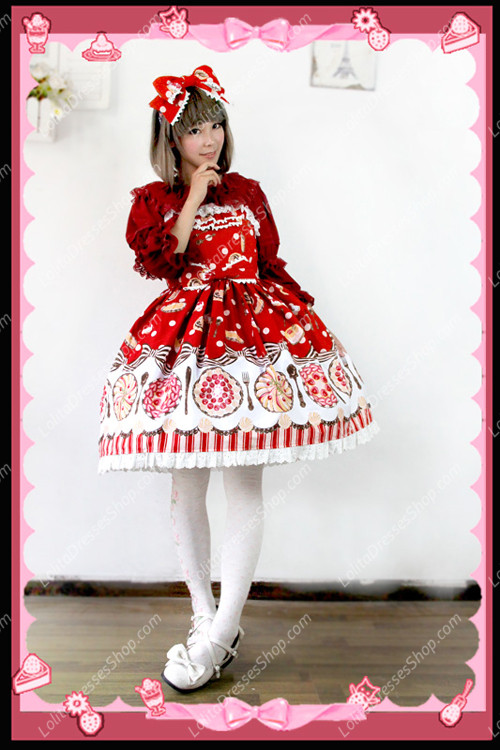 Sweet Cotten Sleeveless Infanta Lolita JSK