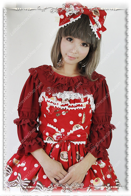 Sweet Cotten Sleeveless Infanta Lolita JSK