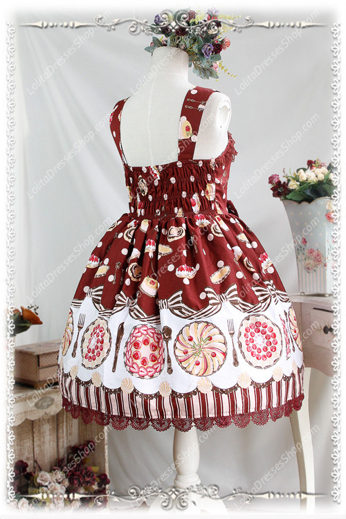 Sweet Cotten Sleeveless Infanta Lolita JSK