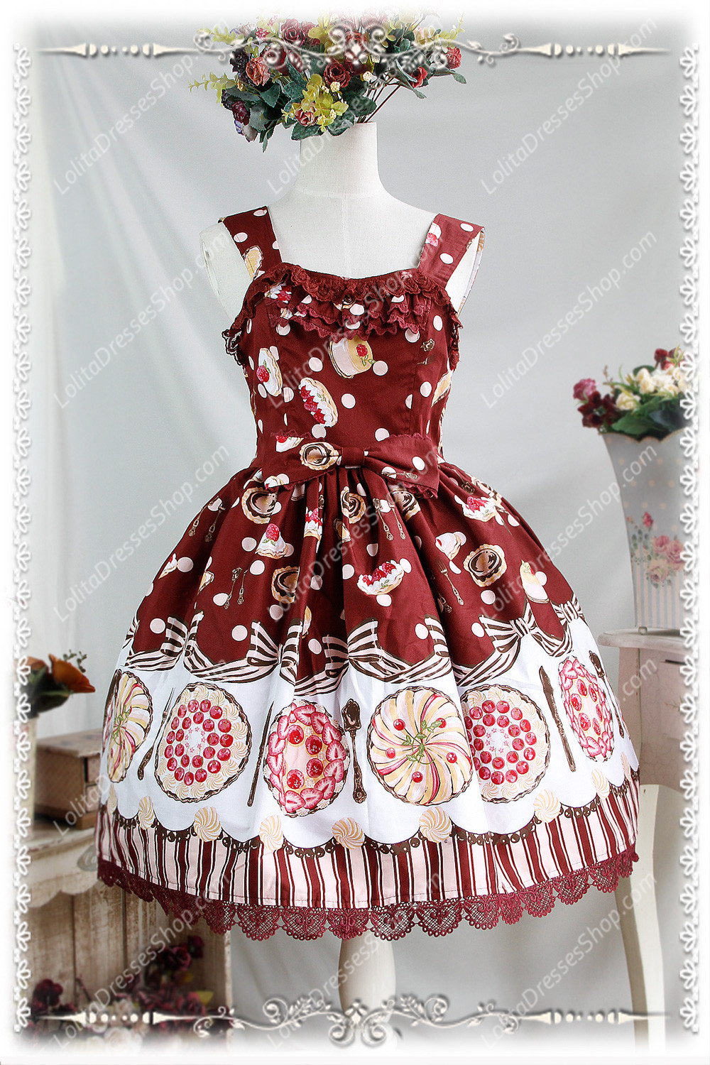 Sweet Cotten Sleeveless Infanta Lolita JSK