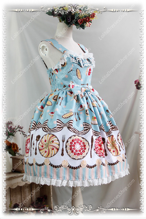 Sweet Cotten Sleeveless Infanta Lolita JSK