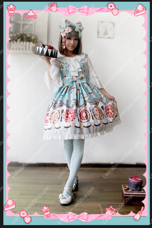 Sweet Cotten Sleeveless Infanta Lolita JSK