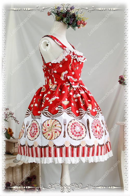 Sweet Cotten Sleeveless Infanta Lolita JSK