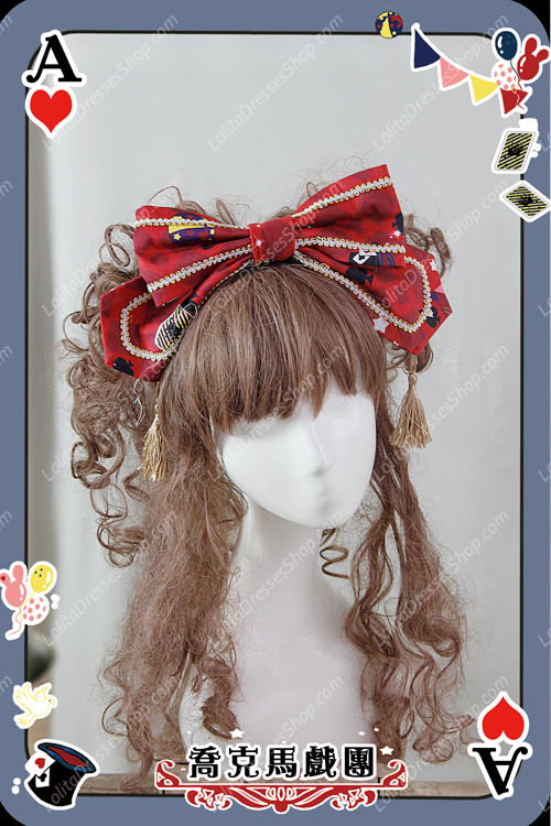 Sweet Cotten Jock Circus Print Infanta Lolita KC