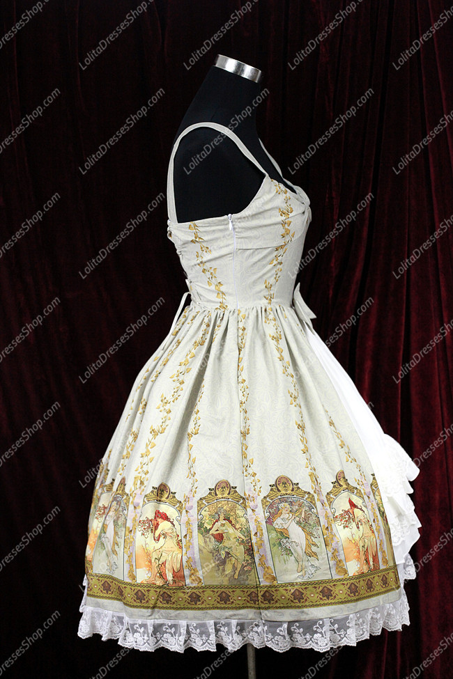 Sweet Cotten Original Print Souffle Song Lolita JSK