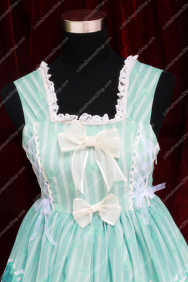 Sweet Cotten Original Print Souffle Song Lolita Dress