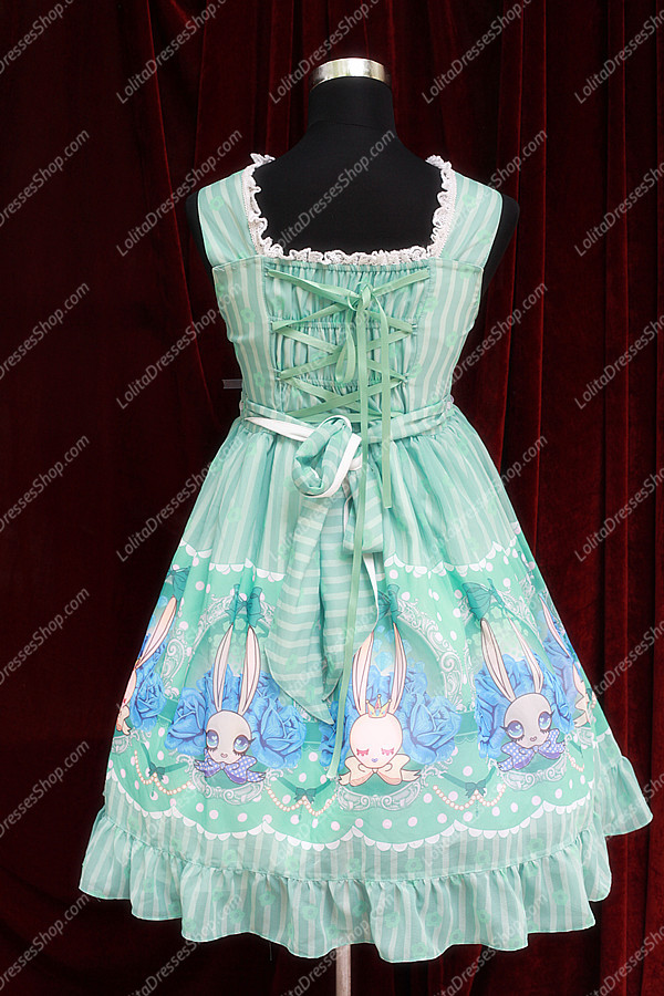 Sweet Cotten Original Print Souffle Song Lolita Dress