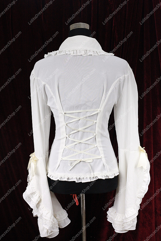 Sweet Cotten Summer Puff-sleeve Souffle Song Lolita Shirt