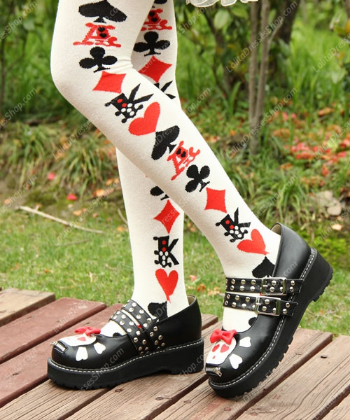 Playing cards Cotton Tight Stocking