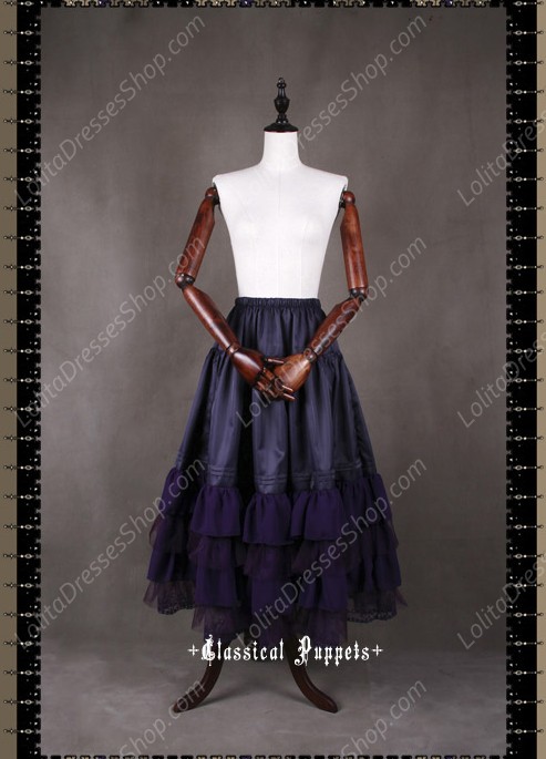 Sweet Luxurious Overlength Classical Puppets Lolita Petticoat Or Half Skirt