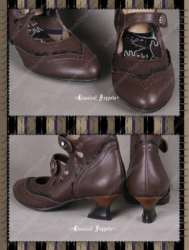 Sweet Steam Band Cingulum Classical Puppets Lolita Boots