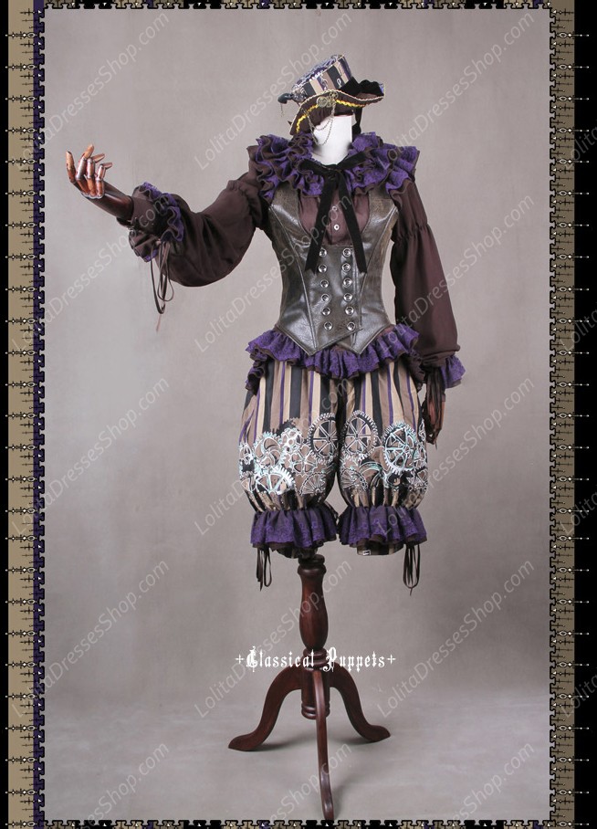 Sweet Steam Band Classical Puppets Lolita Suit