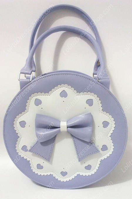 Bow Cake Cylindrical Lolita Bag