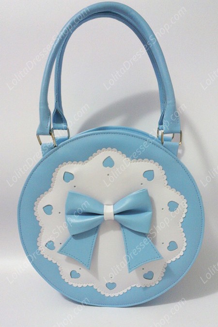 Bow Cake Cylindrical Lolita Bag