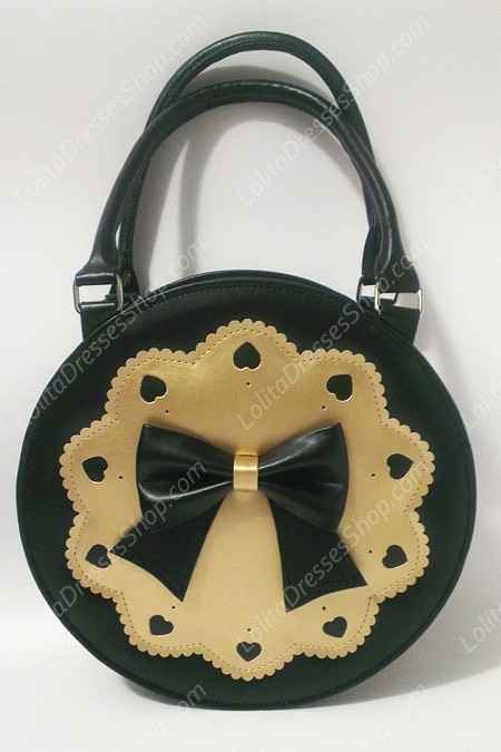 Bow Cake Cylindrical Lolita Bag