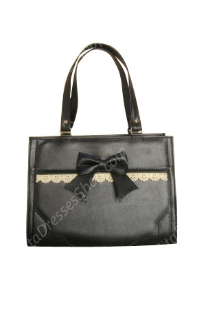 Sweet Cake Bow PVC Lolita Handbag