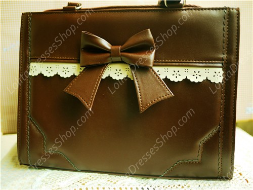 Sweet Cake Bow PVC Lolita Handbag