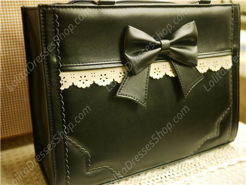 Sweet Cake Bow PVC Lolita Handbag