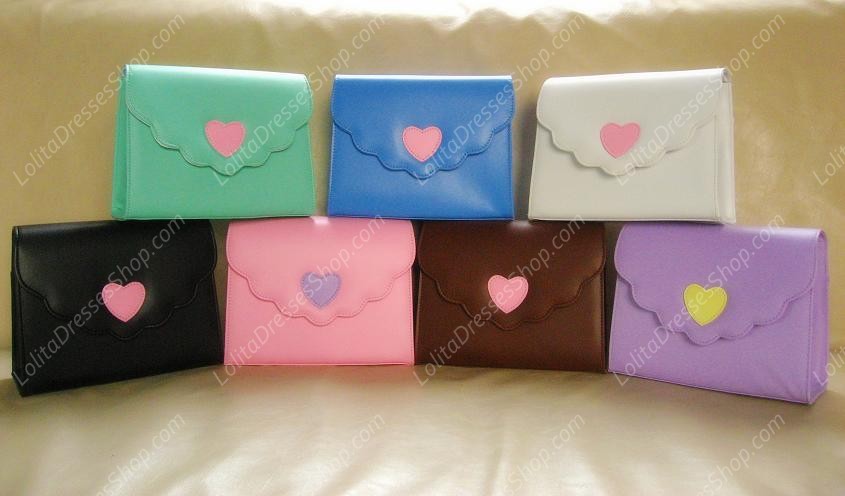 Cute Sweetheart PVC Lolita Inclined Handbag