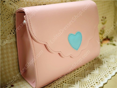 Cute Sweetheart PVC Lolita Inclined Handbag