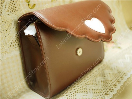 Cute Sweetheart PVC Lolita Inclined Handbag