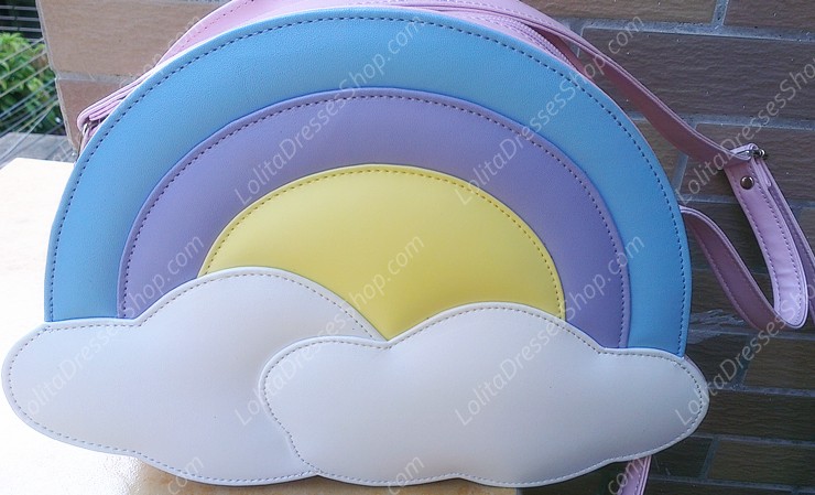 Lovely Rainbow PU Lolita Bag