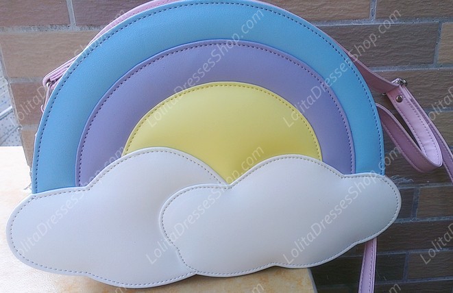 Lovely Rainbow PU Lolita Bag