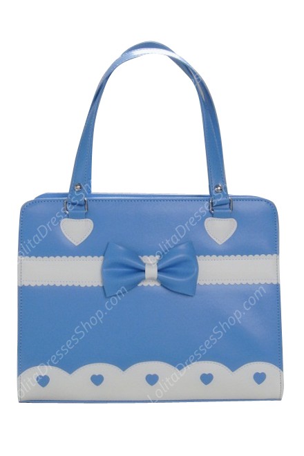Lovely Bow Cloud PVC Lolita Bag