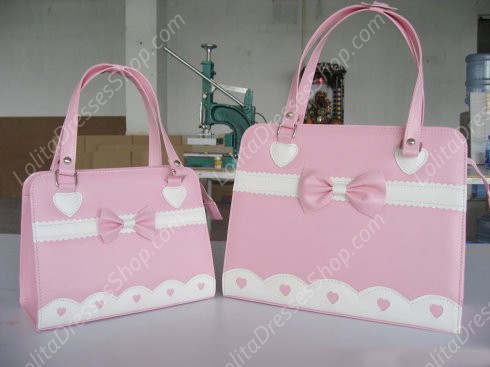 Lovely Bow Cloud PVC Lolita Bag