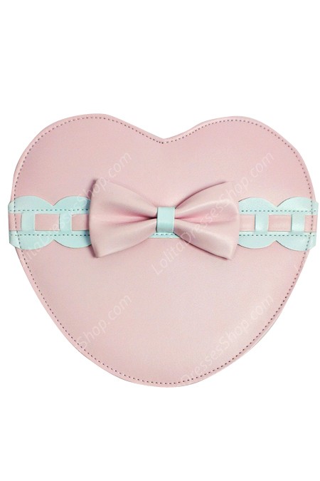 Lovely Sweetheart Bow PVC Lolita Bag