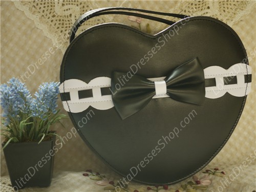 Lovely Sweetheart Bow PVC Lolita Bag