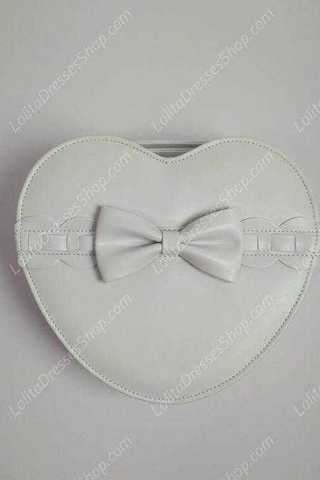 Lovely Sweetheart Bow PVC Lolita Bag