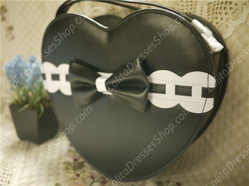 Lovely Sweetheart Bow PVC Lolita Bag