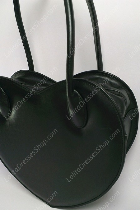 Lovely Double Sweetheart PVC Lolita Bag