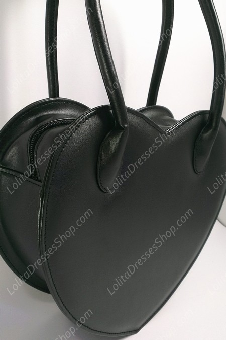 Lovely Double Sweetheart PVC Lolita Bag