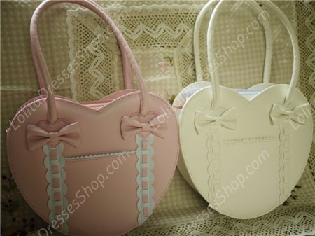 Lovely Cry Big Sweetheart PVC Lolita Handbag