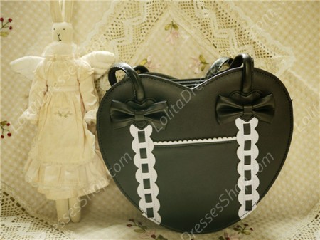 Lovely Cry Big Sweetheart PVC Lolita Handbag