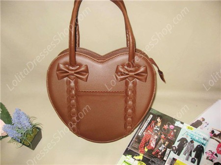 Lovely Cry Big Sweetheart PVC Lolita Handbag