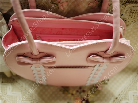 Lovely Cry Big Sweetheart PVC Lolita Handbag