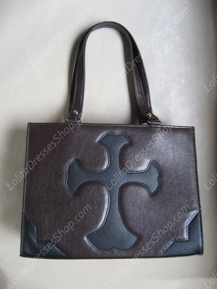 Cross Rose PVC Lolita Bag